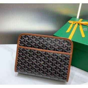 Goyard Jouvence MM Toiletry Clutch Bag Brown 2026 020207 (SCAI-260331045)