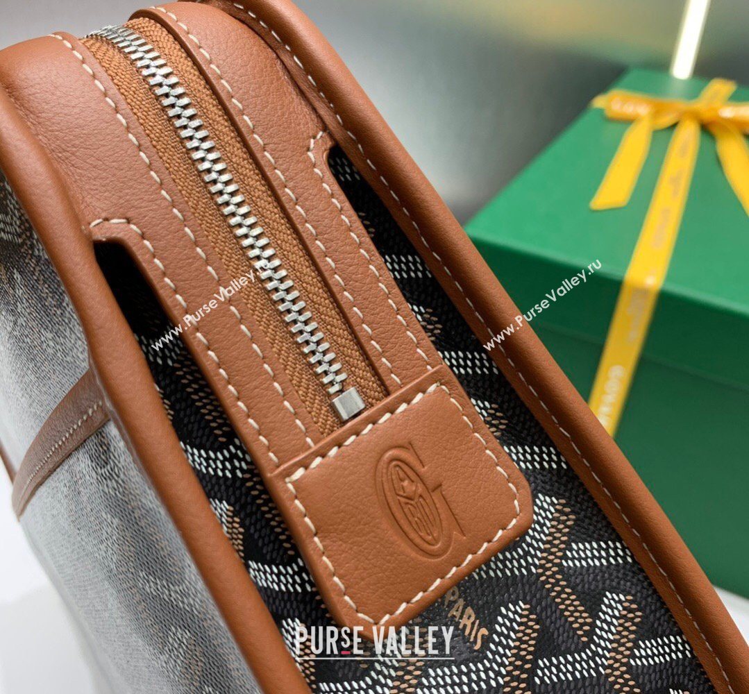 Goyard Jouvence MM Toiletry Clutch Bag Brown 2026 020207 (SCAI-260331045)