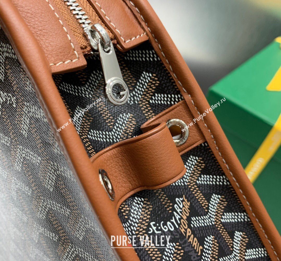 Goyard Jouvence MM Toiletry Clutch Bag Brown 2026 020207 (SCAI-260331045)