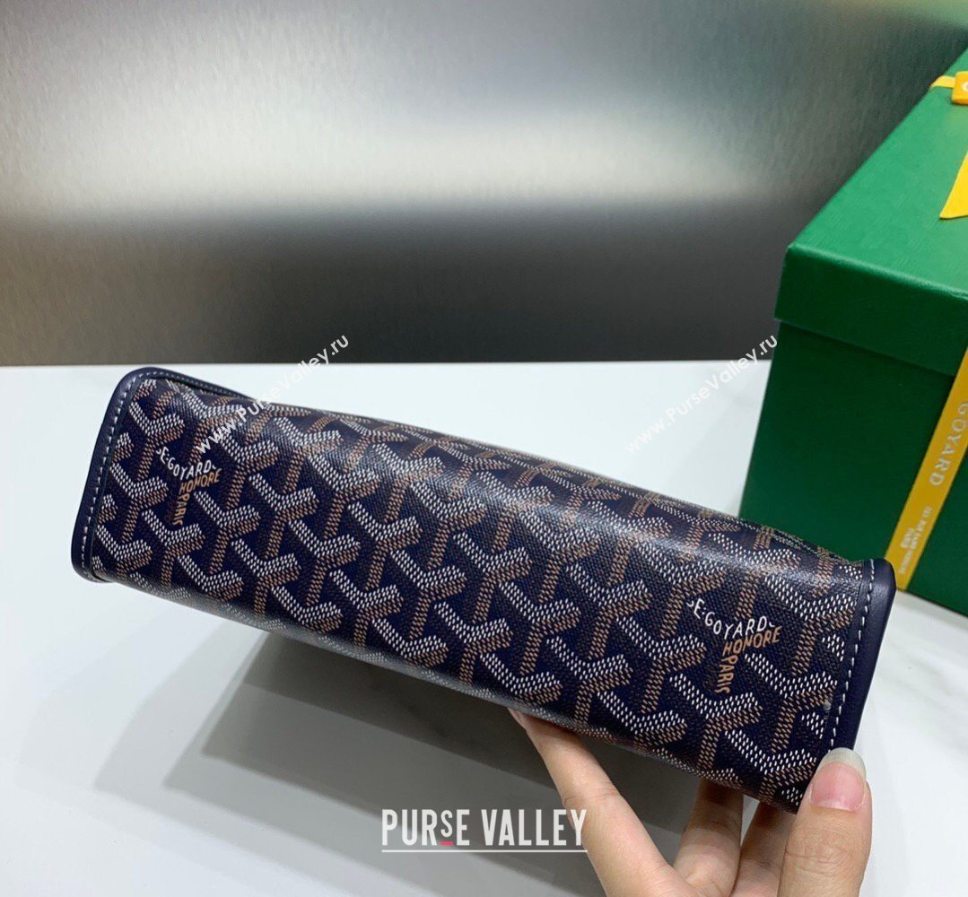 Goyard Jouvence MM Toiletry Clutch Bag Navy Blue 2026 020207 (SCAI-260331046)