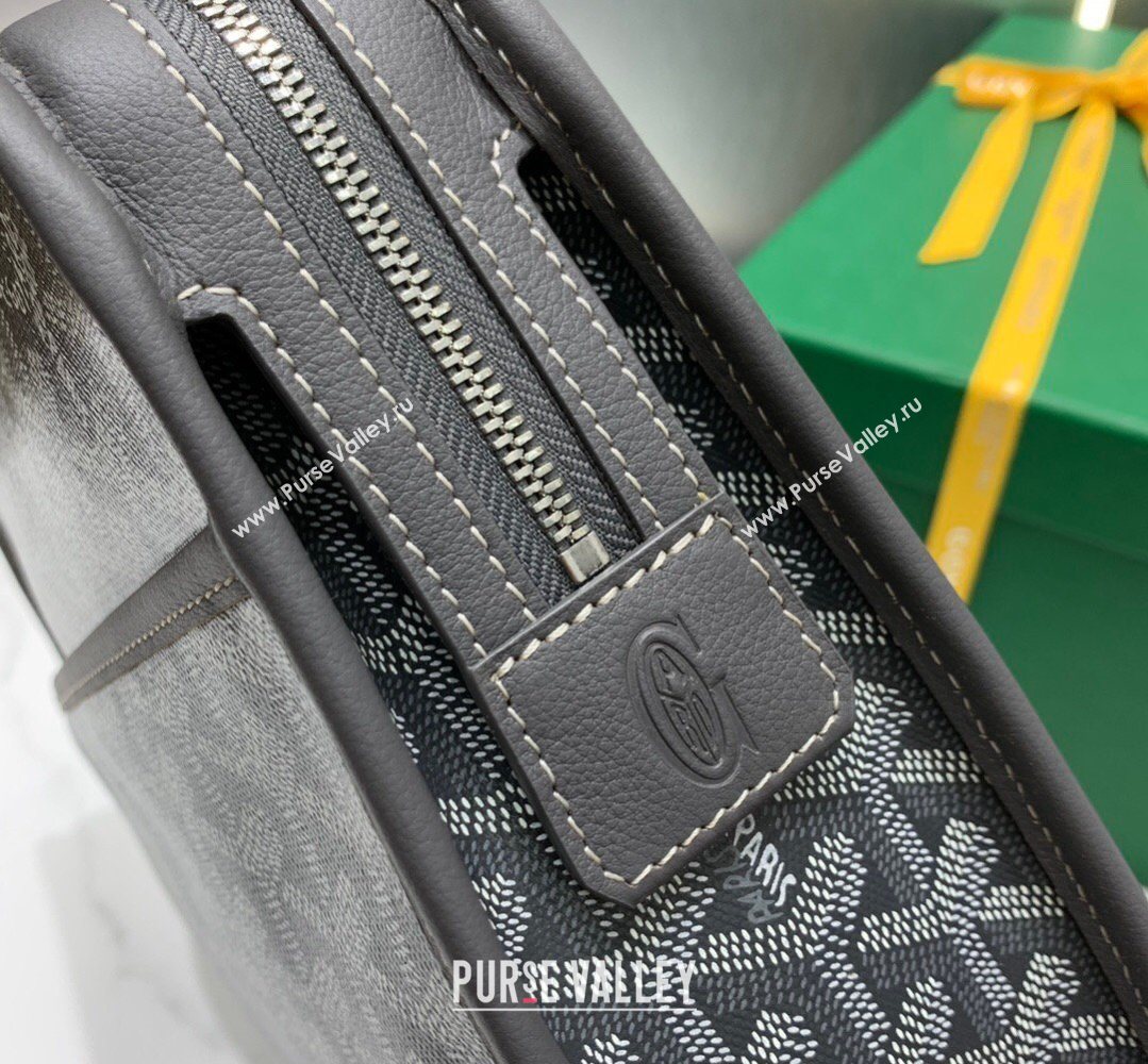 Goyard Jouvence MM Toiletry Clutch Bag Grey 2026 020207 (SCAI-260331047)