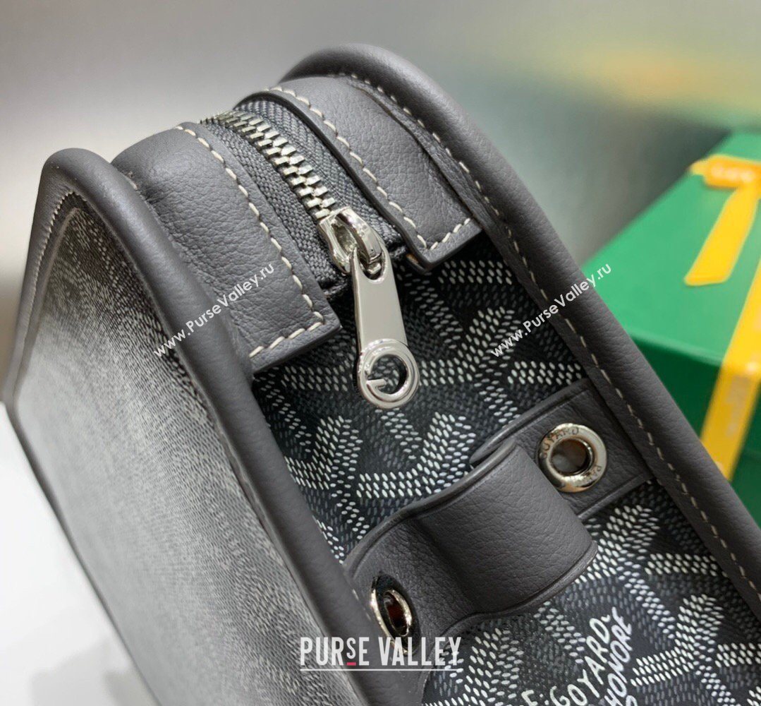 Goyard Jouvence MM Toiletry Clutch Bag Grey 2026 020207 (SCAI-260331047)