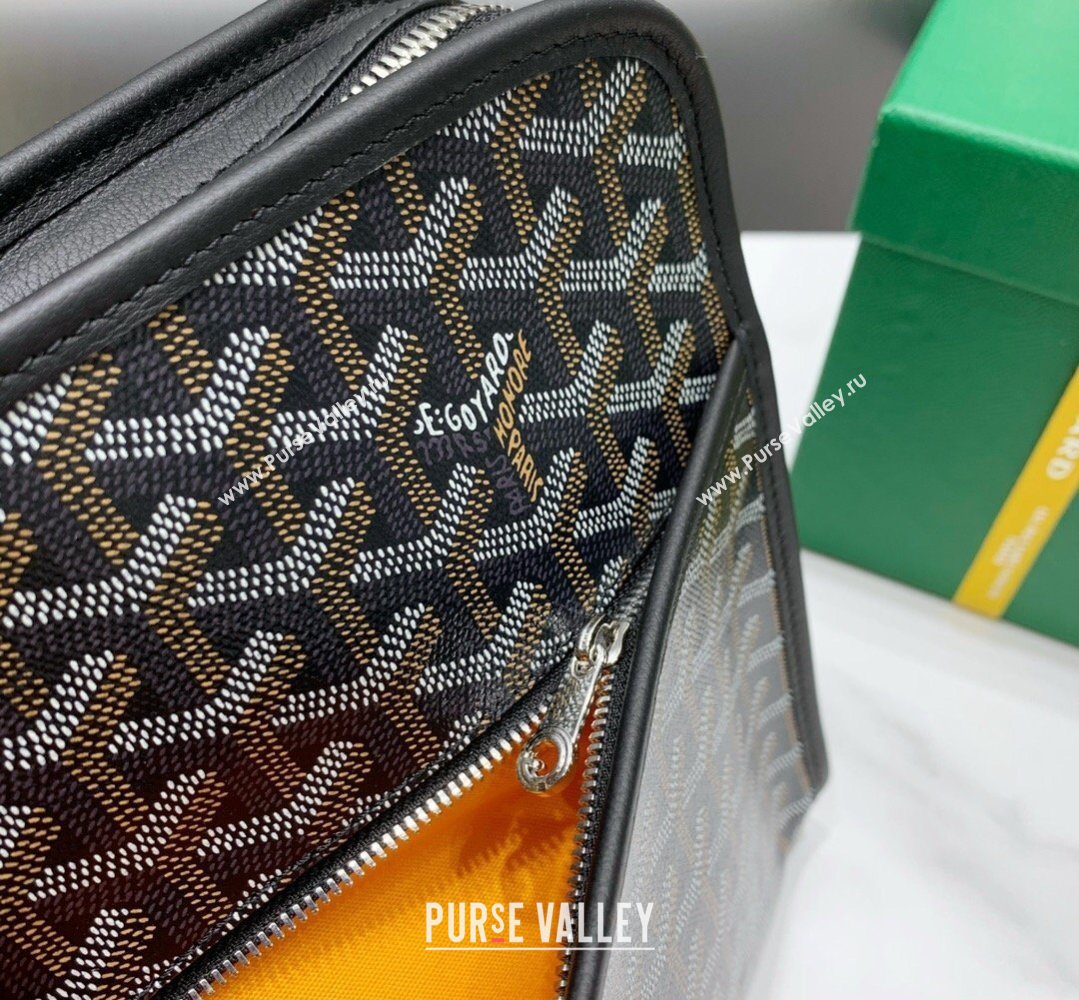 Goyard Jouvence GM Toiletry Clutch Bag Black 2026 020208 (SCAI-260331050)