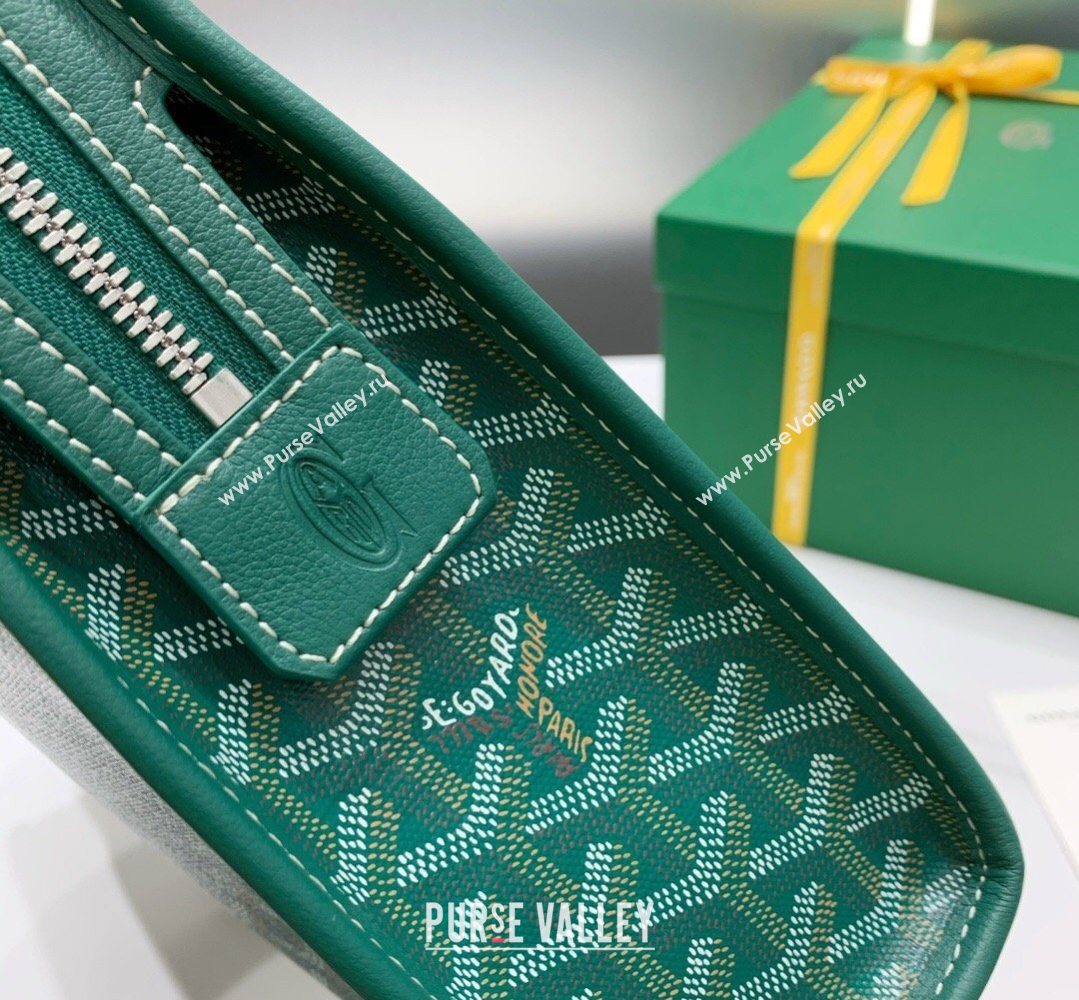 Goyard Jouvence GM Toiletry Clutch Bag Green 2026 020208 (SCAI-260331051)