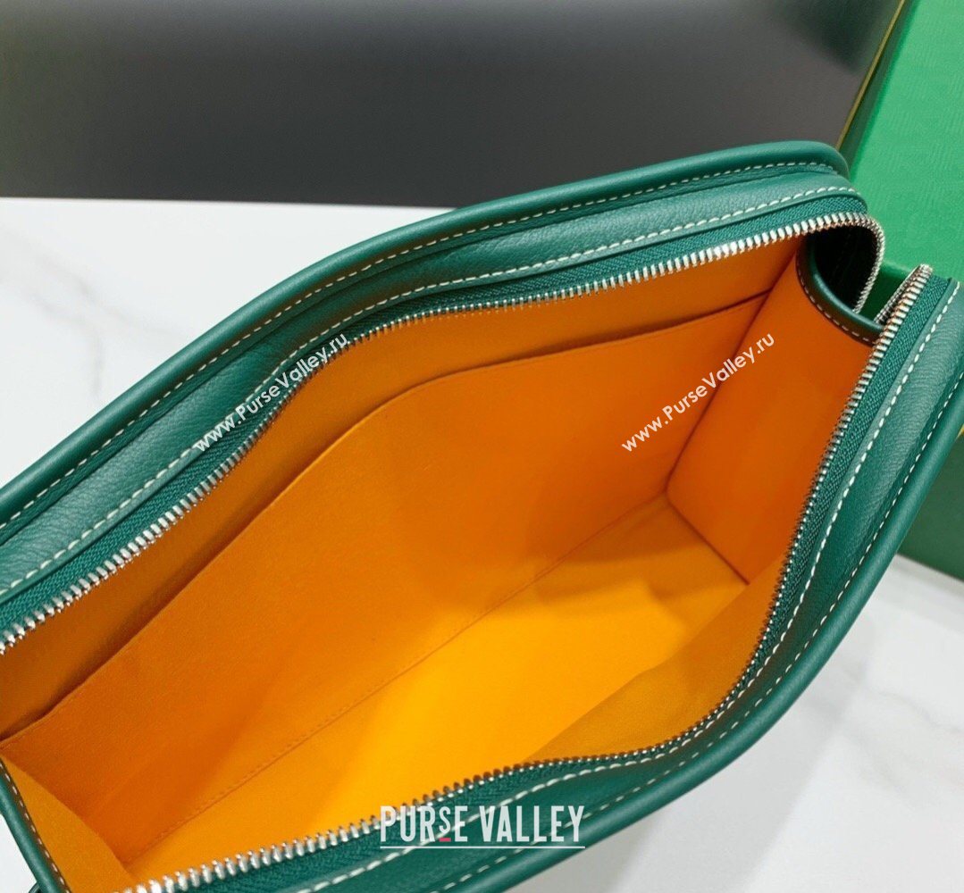 Goyard Jouvence GM Toiletry Clutch Bag Green 2026 020208 (SCAI-260331051)