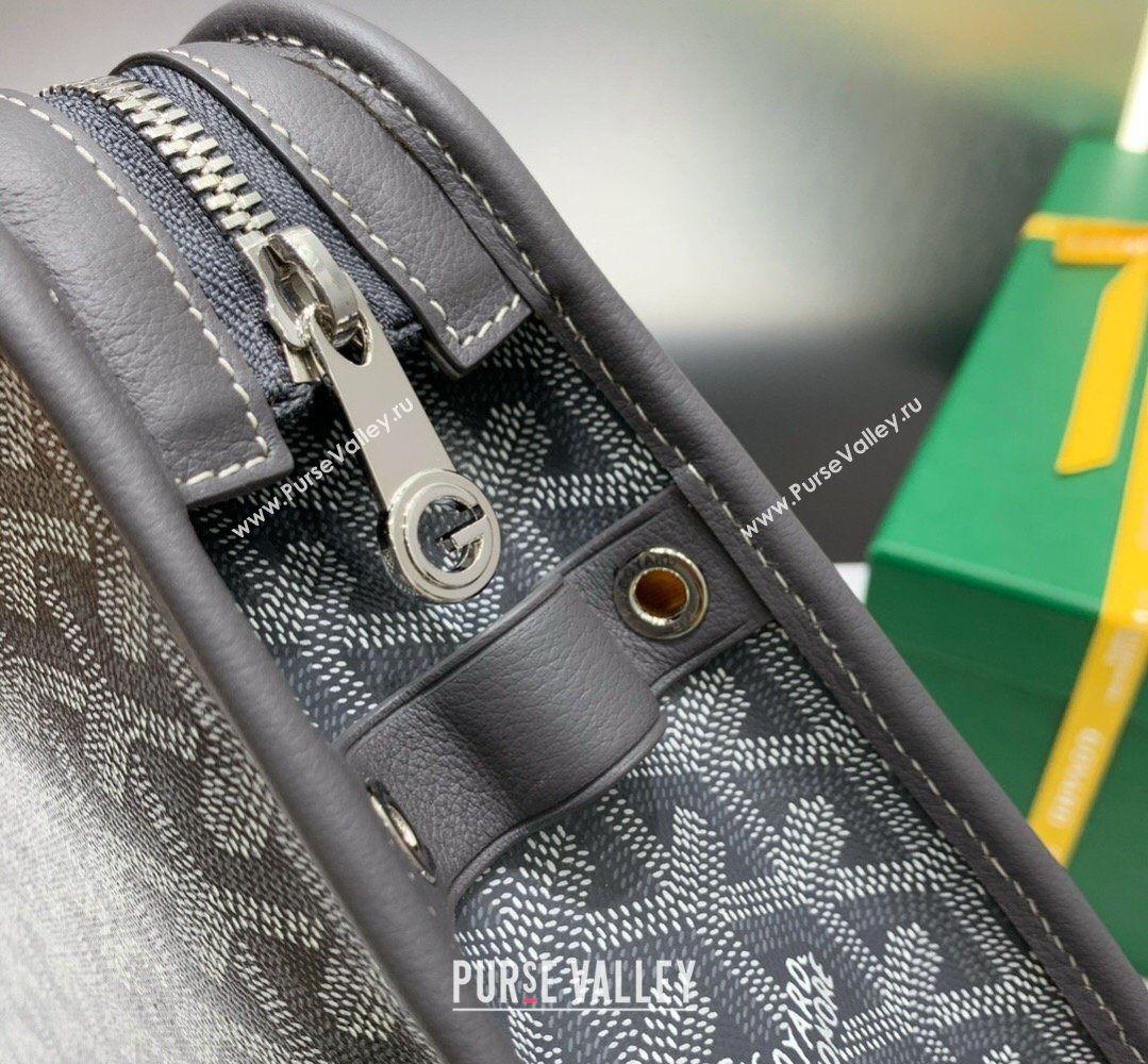 Goyard Jouvence GM Toiletry Clutch Bag Grey 2026 020208 (SCAI-260331052)