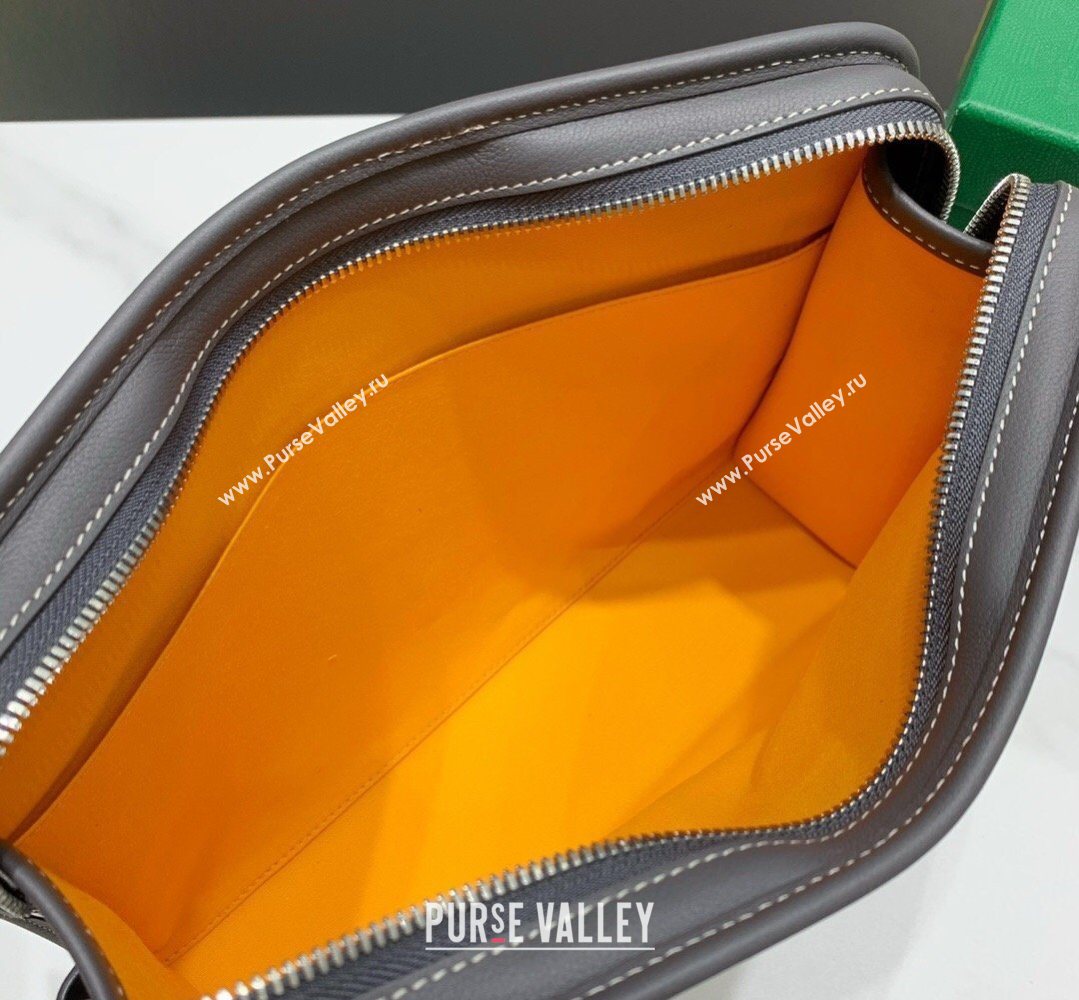 Goyard Jouvence GM Toiletry Clutch Bag Grey 2026 020208 (SCAI-260331052)