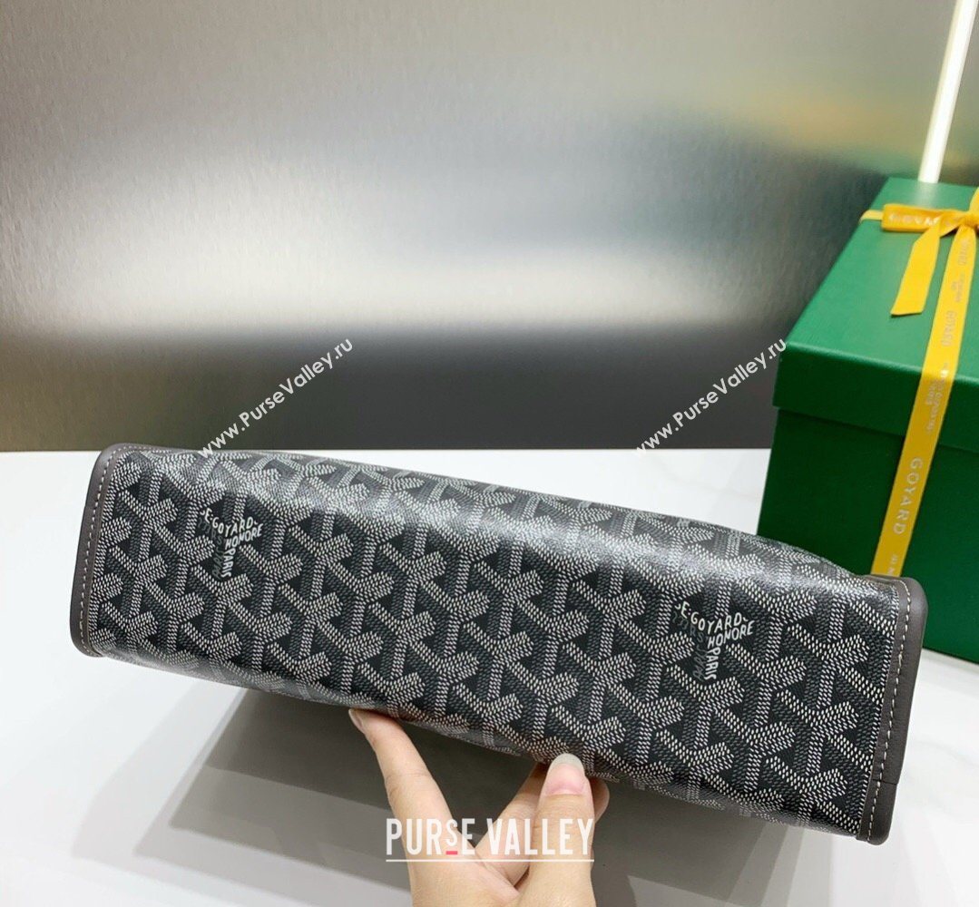 Goyard Jouvence GM Toiletry Clutch Bag Grey 2026 020208 (SCAI-260331052)