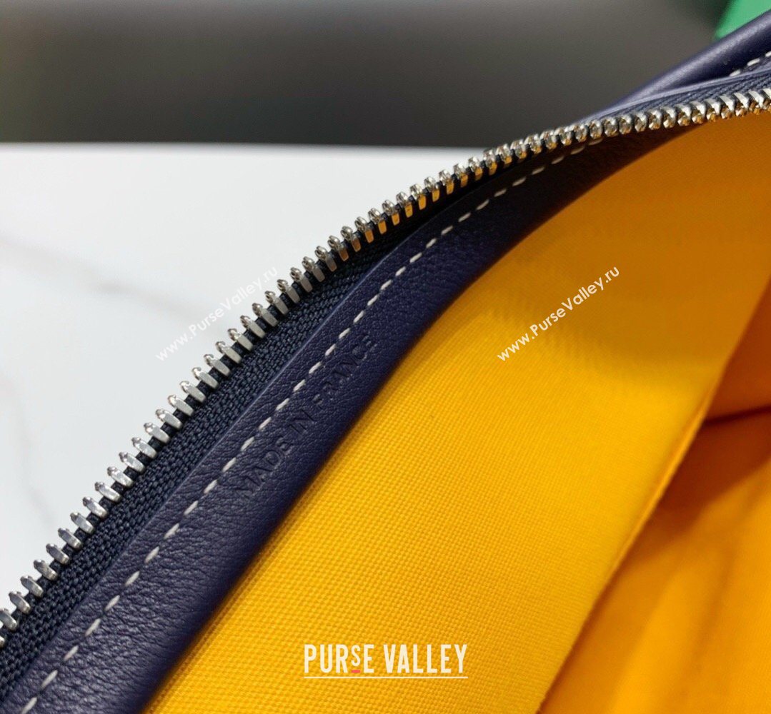 Goyard Jouvence GM Toiletry Clutch Bag Navy Blue 2026 020208 (SCAI-260331053)