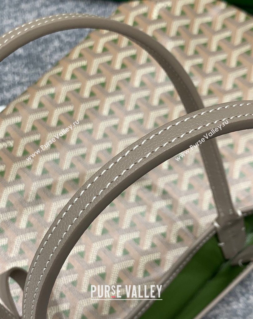 Goyard Saint Louis Claire-Voie PM Tote Bag Grey/Green 2026 GY8002 (SCAI-260331054)