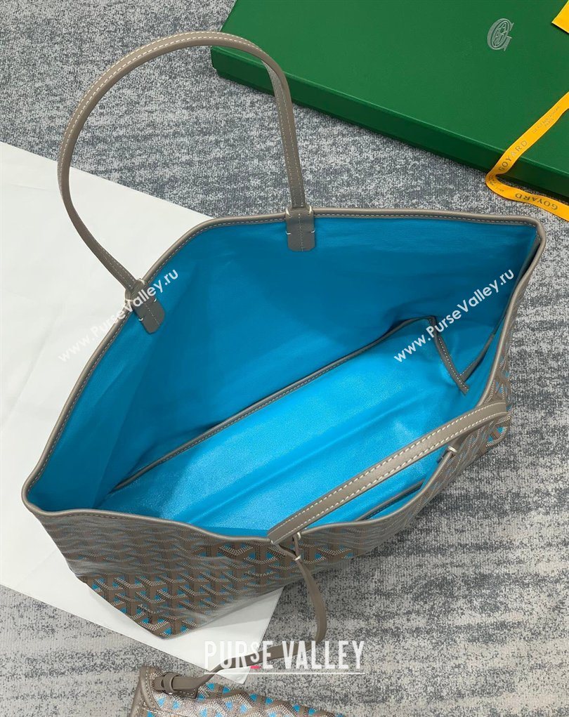 Goyard Saint Louis Claire-Voie PM Tote Bag Grey/Blue 2026 GY8002 (SCAI-260331055)