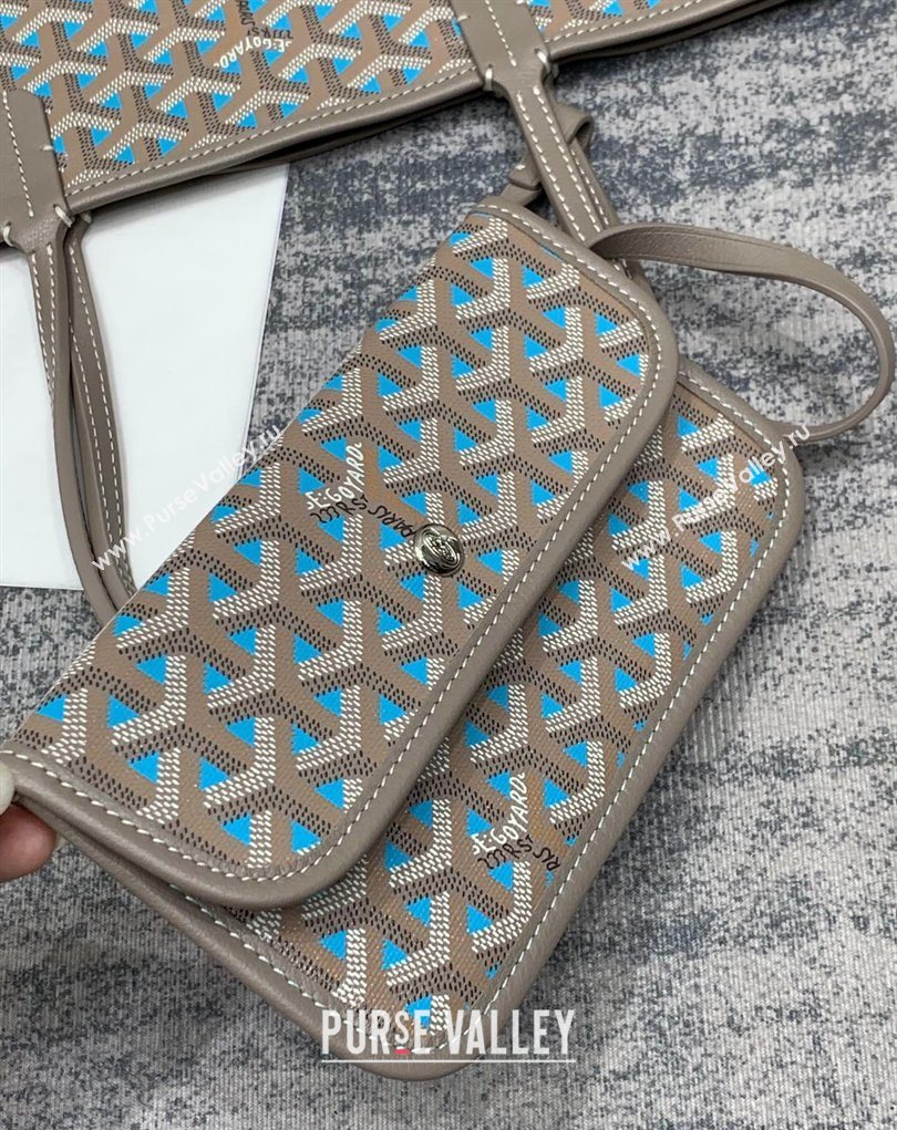 Goyard Saint Louis Claire-Voie PM Tote Bag Grey/Blue 2026 GY8002 (SCAI-260331055)