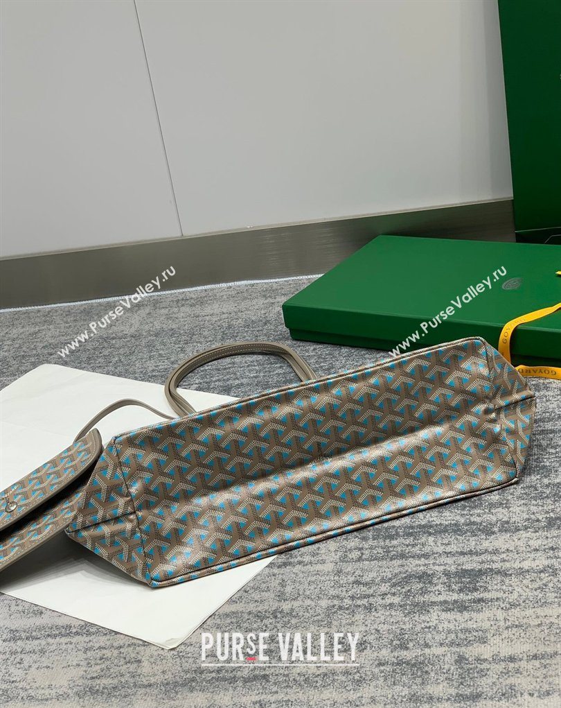 Goyard Saint Louis Claire-Voie PM Tote Bag Grey/Blue 2026 GY8002 (SCAI-260331055)