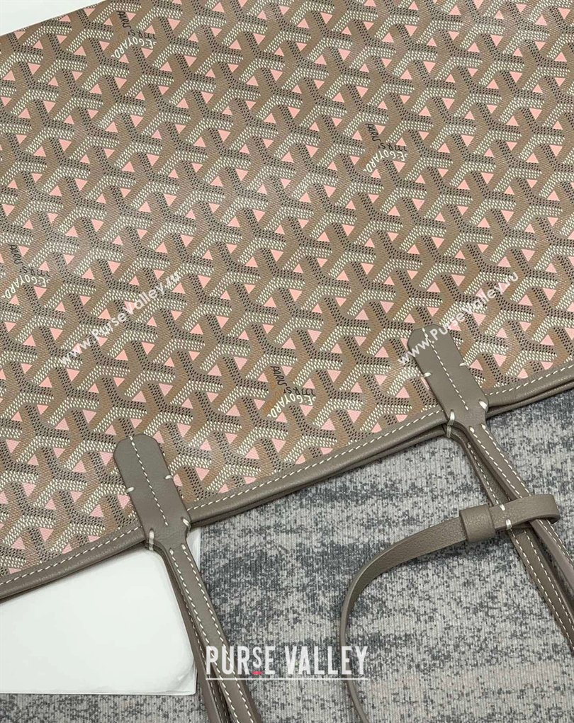 Goyard Saint Louis Claire-Voie PM Tote Bag Grey/Pink 2026 GY8002 (SCAI-260331056)