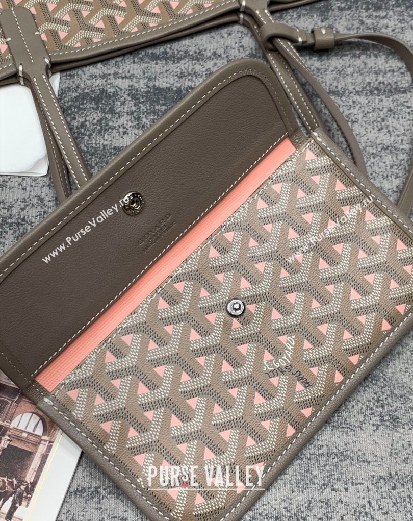 Goyard Saint Louis Claire-Voie PM Tote Bag Grey/Pink 2026 GY8002 (SCAI-260331056)