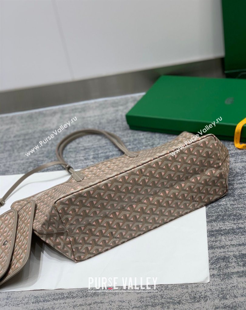 Goyard Saint Louis Claire-Voie PM Tote Bag Grey/Pink 2026 GY8002 (SCAI-260331056)