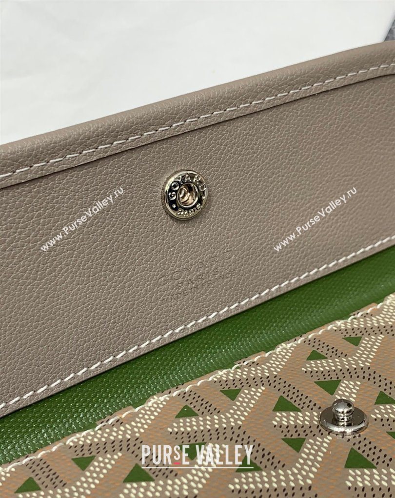 Goyard Saint Louis Claire-Voie GM Tote Bag Grey/Green 2026 GY8001 (SCAI-260331057)