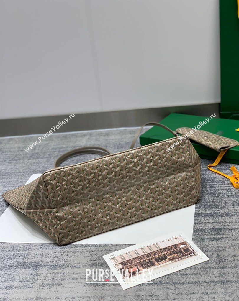 Goyard Saint Louis Claire-Voie GM Tote Bag Grey/Green 2026 GY8001 (SCAI-260331057)