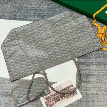 Goyard Saint Louis Claire-Voie GM Tote Bag Grey/Blue 2026 GY8001 (SCAI-260331058)