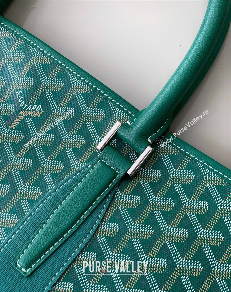Goyard Morvan Document Case Top Handle Bag Green 2026 GY8066 (SCAI-260331004)