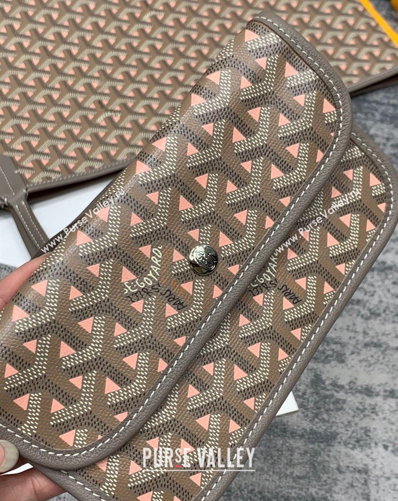 Goyard Saint Louis Claire-Voie GM Tote Bag Grey/Pink 2026 GY8001 (SCAI-260331059)
