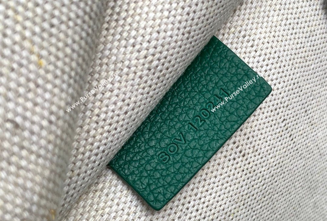 Goyard Morvan Document Case Top Handle Bag Green 2026 GY8066 (SCAI-260331004)