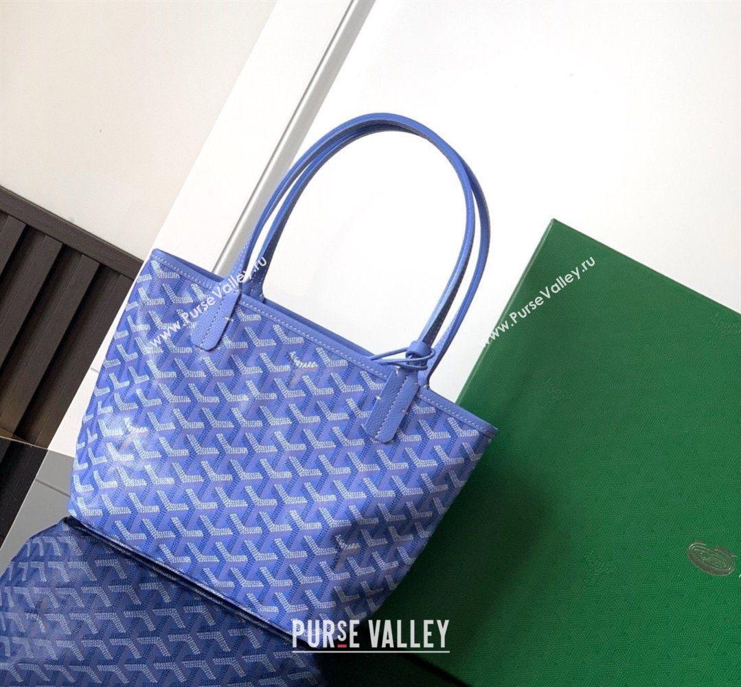 Goyard Anjou Reversible Mini Tote Bag Iris Purple 2026 GY2322 (SCAI-260331038)