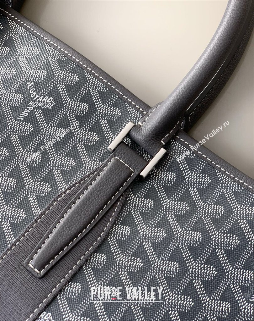 Goyard Morvan Document Case Top Handle Bag Grey 2026 GY8066 (SCAI-260331005)