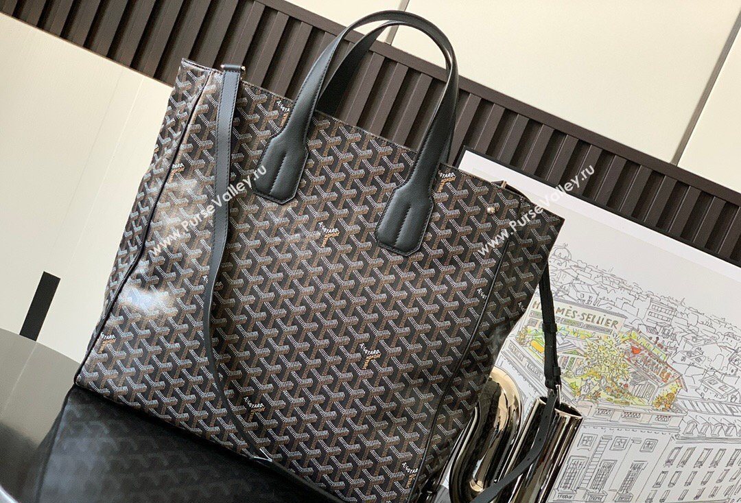 Goyard Voltaire Tote Bag Black 2026 0201513 (SCAI-260331006)