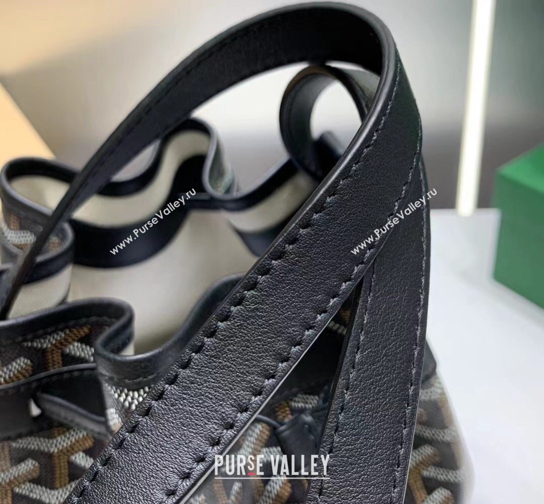 Goyard Petit Flot Bucket Bag PM Black 2026 020196 (SCAI-260331073)
