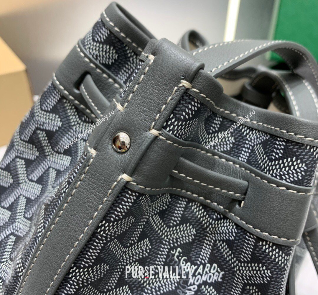 Goyard Petit Flot Bucket Bag PM Grey 2026 020196 (SCAI-260331076)