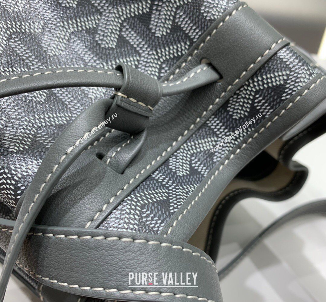 Goyard Petit Flot Bucket Bag PM Grey 2026 020196 (SCAI-260331076)