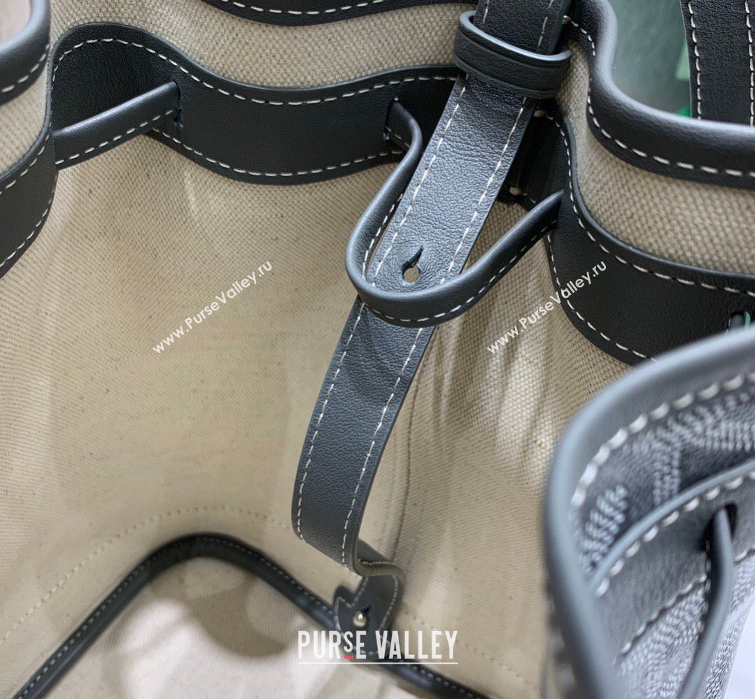 Goyard Petit Flot Bucket Bag PM Grey 2026 020196 (SCAI-260331076)