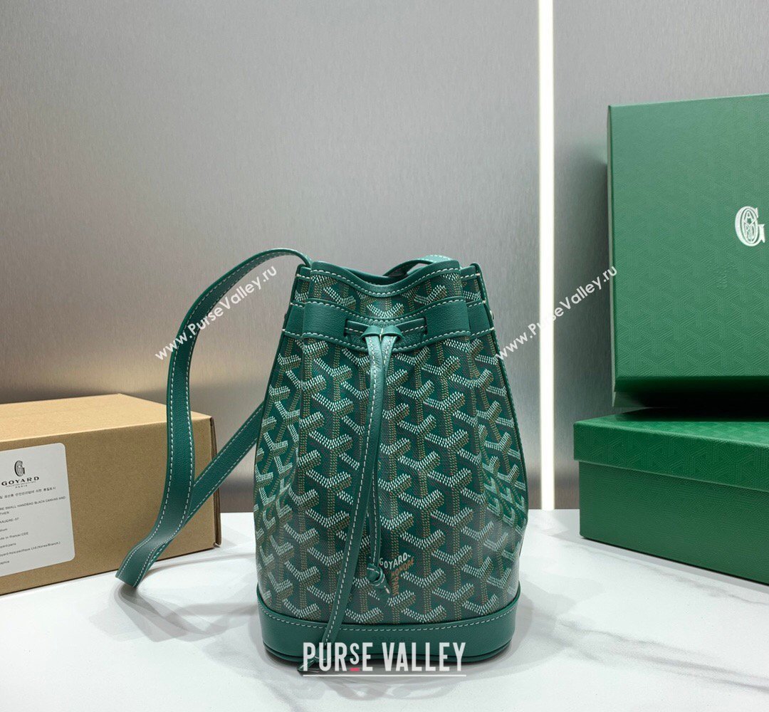 Goyard Petit Flot Bucket Bag PM Green 2026 020196 (SCAI-260331077)