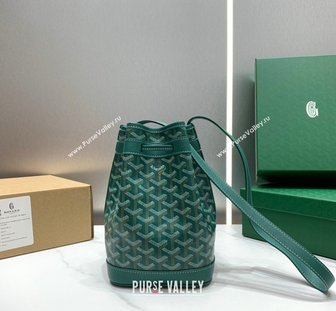 Goyard Petit Flot Bucket Bag PM Green 2026 020196 (SCAI-260331077)
