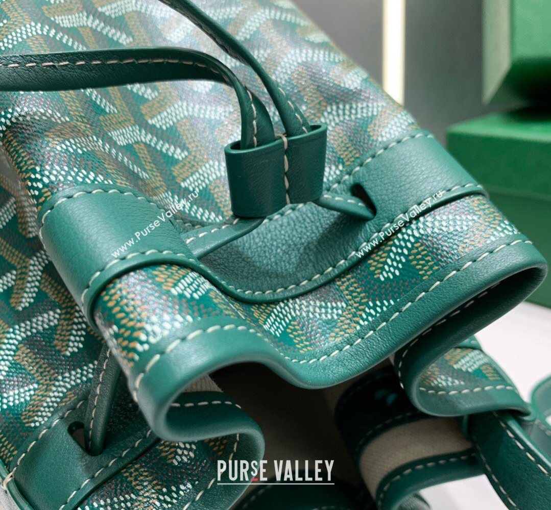 Goyard Petit Flot Bucket Bag PM Green 2026 020196 (SCAI-260331077)