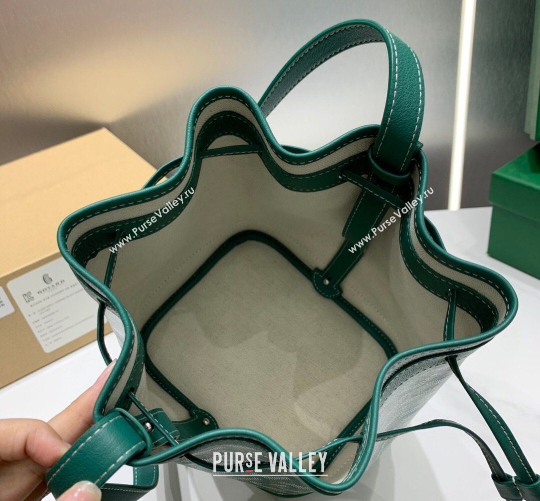 Goyard Petit Flot Bucket Bag PM Green 2026 020196 (SCAI-260331077)