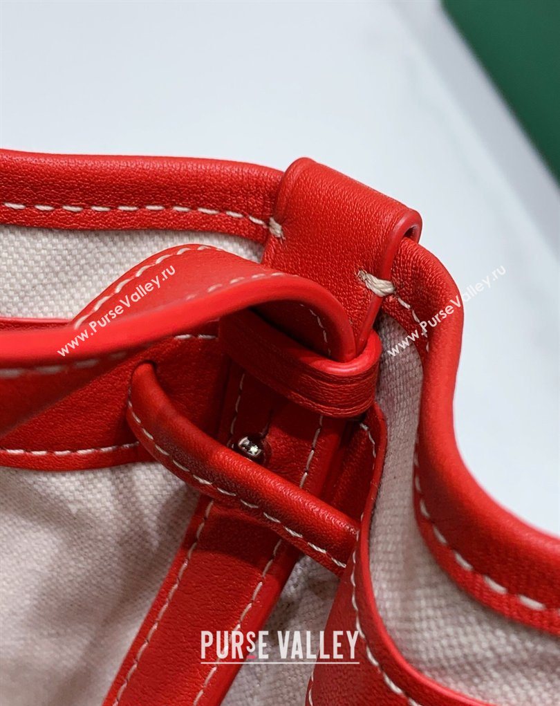 Goyard Petit Flot Bucket Bag PM Red 2026 020196 (SCAI-260331080)