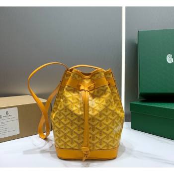 Goyard Petit Flot Bucket Bag PM Yellow 2026 020196 (SCAI-260331081)