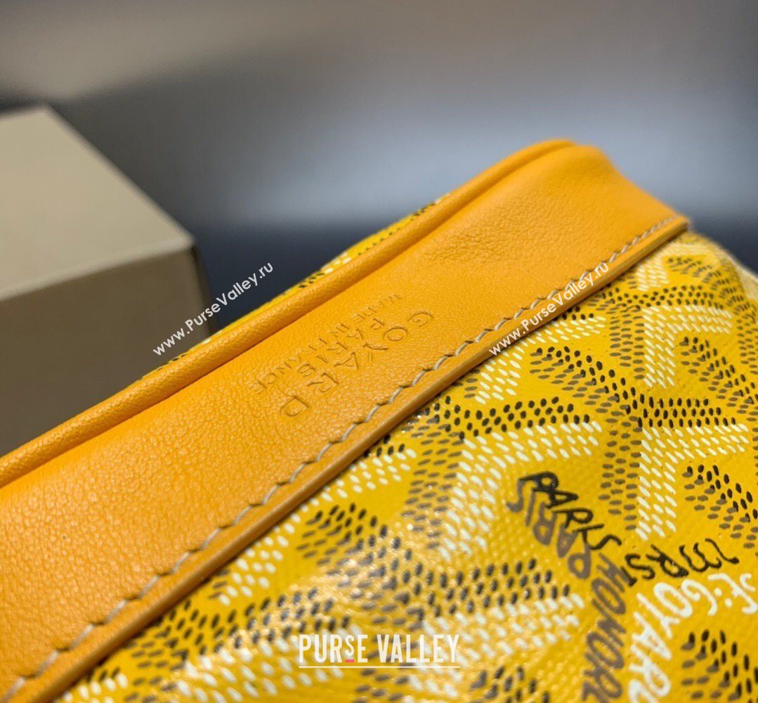 Goyard Petit Flot Bucket Bag PM Yellow 2026 020196 (SCAI-260331081)