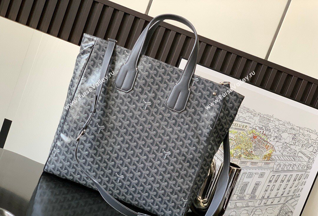 Goyard Voltaire Tote Bag Grey 2026 0201513 (SCAI-260331007)