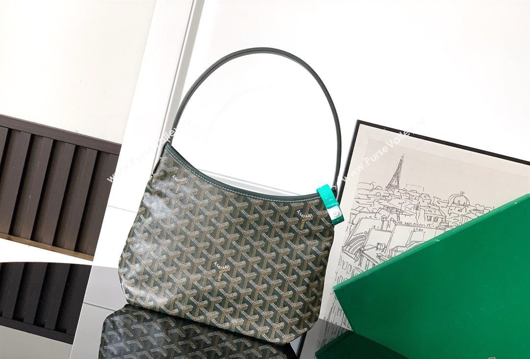 Goyard Boheme Hobo Mini Bag Dark Green 2026 020222 (SCAI-260331031)