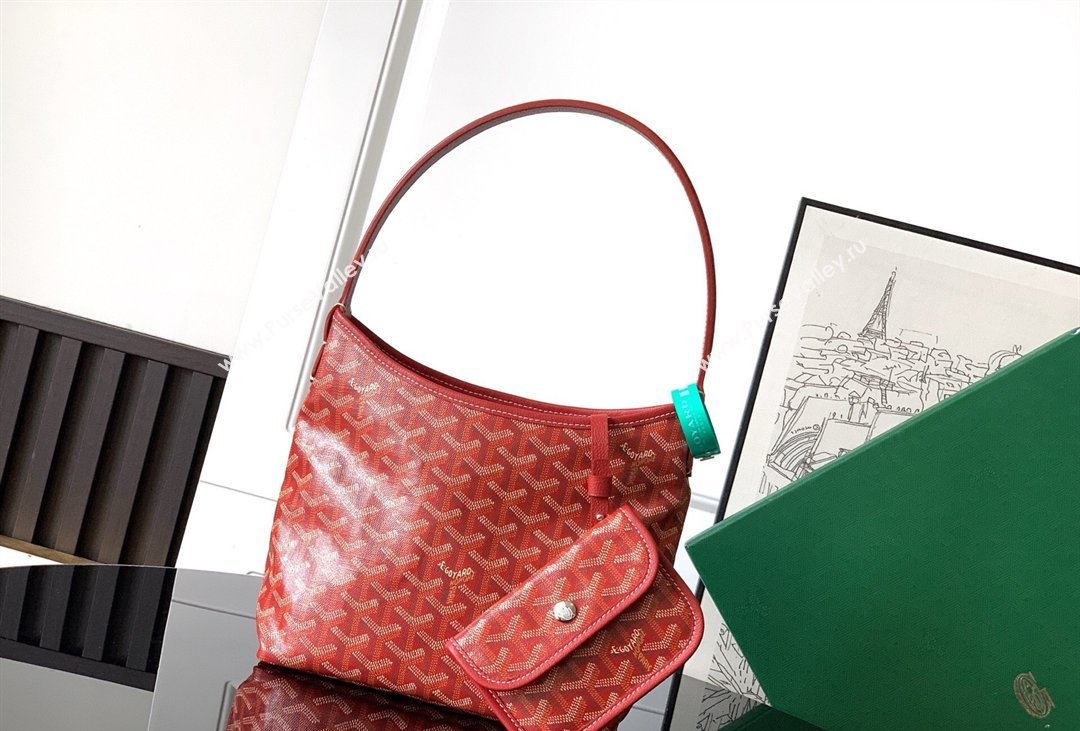 Goyard Boheme Hobo Mini Bag Red 2026 020222 (SCAI-260331033)