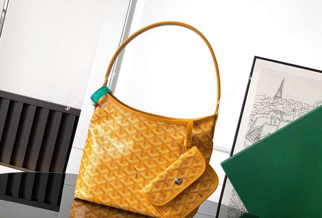 Goyard Boheme Hobo Mini Bag Yellow 2026 020222 (SCAI-260331034)