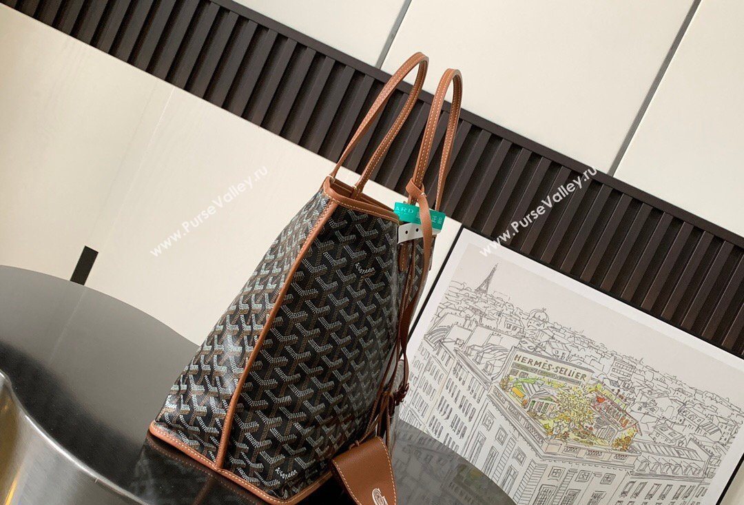 Goyard Reversible Anjou PM Tote Bag Brown 2026 020166M (SCAI-260331060)