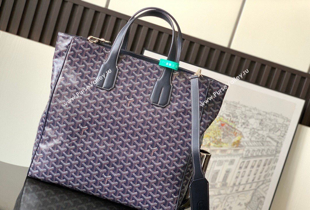 Goyard Voltaire Tote Bag Navy Blue 2026 0201513 (SCAI-260331008)