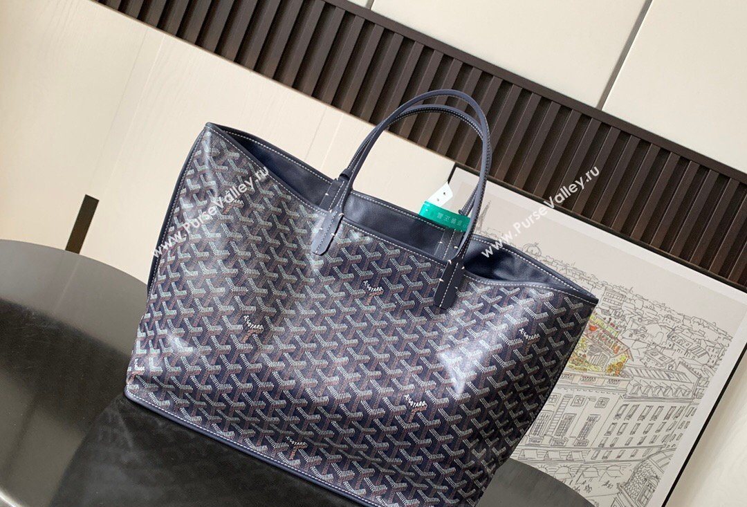 Goyard Reversible Anjou PM Tote Bag Navy Blue 2026 020166M (SCAI-260331062)
