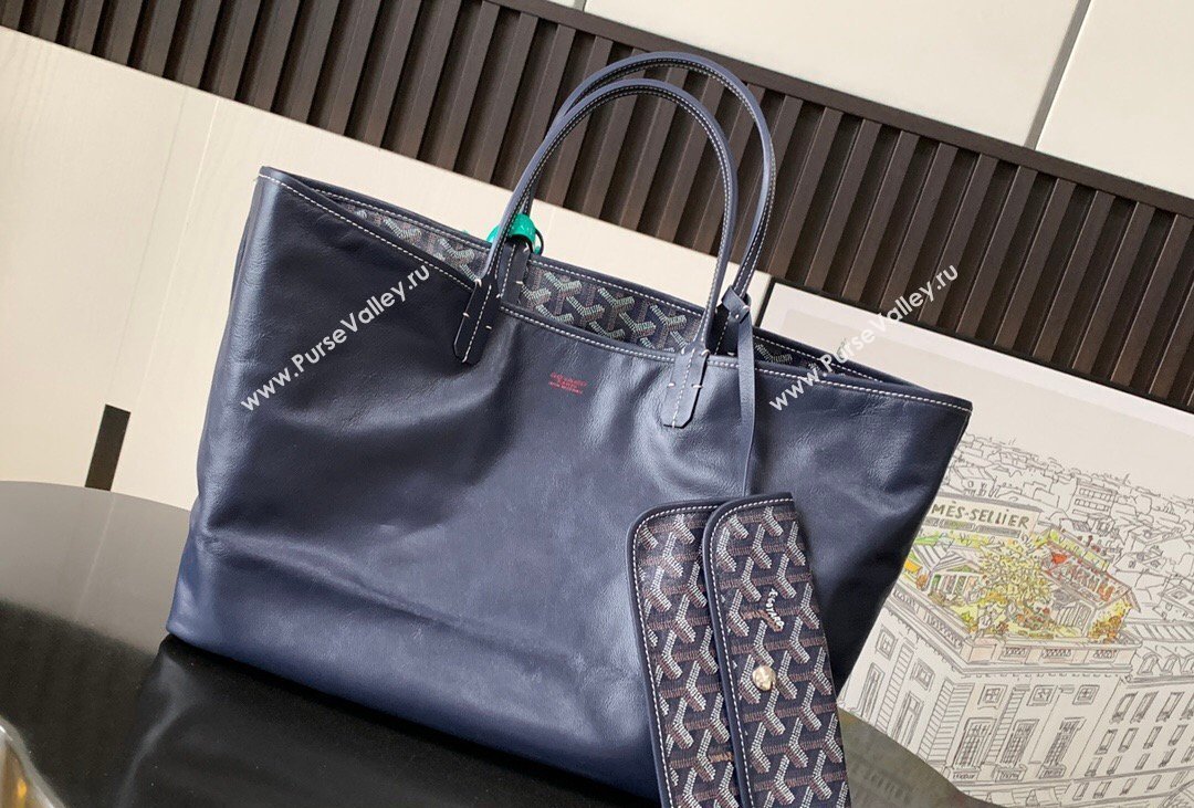 Goyard Reversible Anjou PM Tote Bag Navy Blue 2026 020166M (SCAI-260331062)