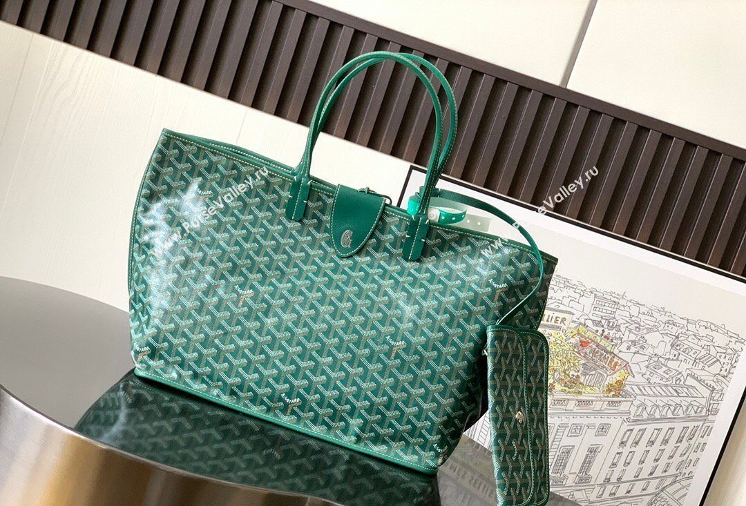 Goyard Reversible Anjou PM Tote Bag Green 2026 020166M (SCAI-260331063)