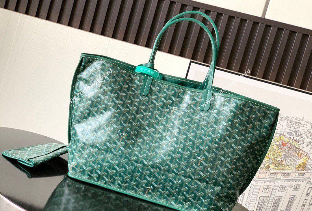 Goyard Reversible Anjou PM Tote Bag Green 2026 020166M (SCAI-260331063)